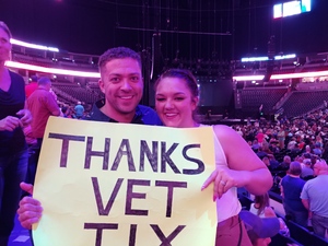 Andrew attended Chicago and Reo Speedwagon Live at the Pepsi Center on Jun 20th 2018 via VetTix 