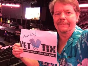 Rob attended Chicago and Reo Speedwagon Live at the Pepsi Center on Jun 20th 2018 via VetTix 