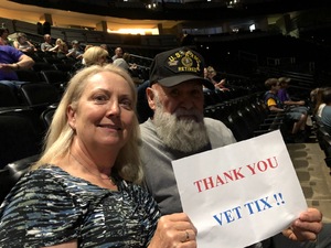 Frank attended Chicago and Reo Speedwagon Live at the Pepsi Center on Jun 20th 2018 via VetTix 