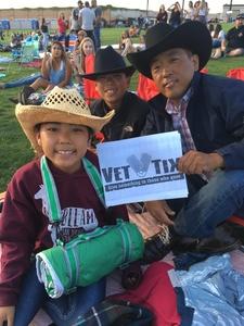 Mamoru attended Kenny Chesney: Trip Around the Sun Tour With Old Dominion - Lawn Seats on Jun 21st 2018 via VetTix 