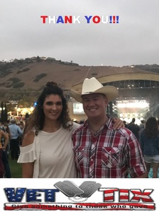 Jonathan attended Kenny Chesney: Trip Around the Sun Tour With Old Dominion - Lawn Seats on Jun 21st 2018 via VetTix 