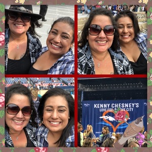 sonia attended Kenny Chesney: Trip Around the Sun Tour on Jun 30th 2018 via VetTix 