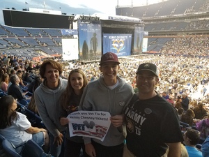 Mike attended Kenny Chesney: Trip Around the Sun Tour on Jun 30th 2018 via VetTix 