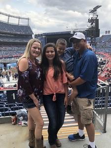 Colleen attended Kenny Chesney: Trip Around the Sun Tour on Jun 30th 2018 via VetTix 