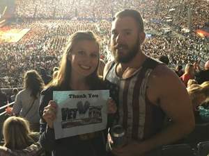 Shannon attended Kenny Chesney: Trip Around the Sun Tour on Jun 30th 2018 via VetTix 