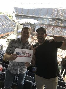 Chad attended Kenny Chesney: Trip Around the Sun Tour on Jun 30th 2018 via VetTix 