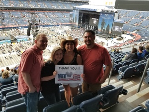 Angelo attended Kenny Chesney: Trip Around the Sun Tour on Jun 30th 2018 via VetTix 