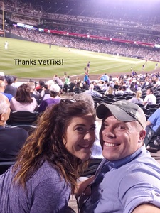 Matthew attended Colorado Rockies vs. Arizona Diamondbacks - MLB on Jul 11th 2018 via VetTix 