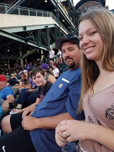 James attended Colorado Rockies vs. Arizona Diamondbacks - MLB on Jul 11th 2018 via VetTix 