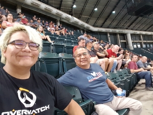 Wil attended Arizona Diamondbacks vs. Texas Rangers - MLB on Jul 31st 2018 via VetTix 