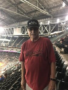 William attended Arizona Diamondbacks vs. Texas Rangers - MLB on Jul 31st 2018 via VetTix 