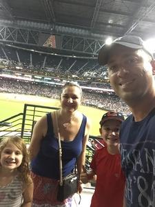 Chad attended Arizona Diamondbacks vs. Philadelphia Phillies - MLB on Aug 7th 2018 via VetTix 