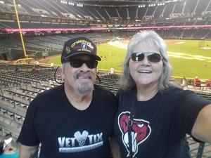 Marion attended Arizona Diamondbacks vs. Philadelphia Phillies - MLB on Aug 7th 2018 via VetTix 