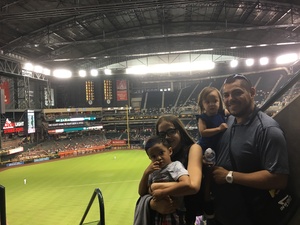 Lucino attended Arizona Diamondbacks vs. Los Angeles Angels - MLB on Aug 22nd 2018 via VetTix 