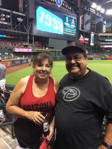 Gonzalo attended Arizona Diamondbacks vs. Los Angeles Angels - MLB on Aug 22nd 2018 via VetTix 