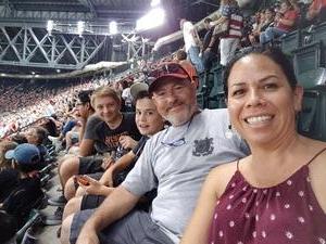 Patrick attended Arizona Diamondbacks vs. Seattle Mariners - MLB on Aug 24th 2018 via VetTix 