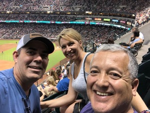 Frank attended Arizona Diamondbacks vs. Seattle Mariners - MLB on Aug 24th 2018 via VetTix 