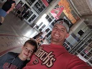 Patrick attended Arizona Diamondbacks vs. San Diego Padres - MLB on Sep 3rd 2018 via VetTix 