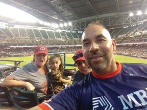 Richard attended Arizona Diamondbacks vs. San Diego Padres - MLB on Sep 3rd 2018 via VetTix 
