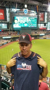 Paul attended Arizona Diamondbacks vs. San Diego Padres - MLB on Sep 3rd 2018 via VetTix 