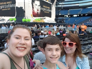 Jess Lynn R. attended Taylor Swift Reputation Stadium Tour - Pop on Jul 26th 2018 via VetTix 