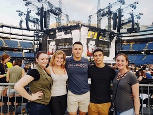 Kayla attended Taylor Swift Reputation Stadium Tour - Pop on Jul 26th 2018 via VetTix 