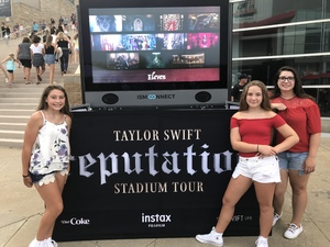 Glenna attended Taylor Swift Reputation Stadium Tour - Pop on Jul 26th 2018 via VetTix 