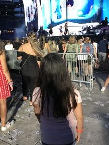 Kelly attended Taylor Swift Reputation Stadium Tour on Jul 27th 2018 via VetTix 
