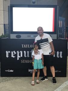 vanna attended Taylor Swift Reputation Stadium Tour on Jul 27th 2018 via VetTix 