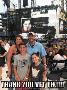 CHRISTOPHER attended Taylor Swift Reputation Stadium Tour on Jul 28th 2018 via VetTix 