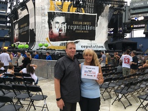 Howard attended Taylor Swift Reputation Stadium Tour on Jul 28th 2018 via VetTix 