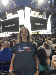 Elizabeth attended Taylor Swift Reputation Stadium Tour on Jul 28th 2018 via VetTix 