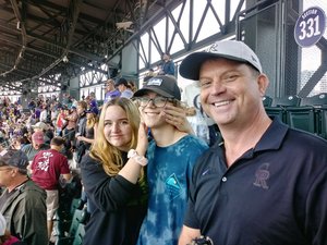 Jenny attended Colorado Rockies vs. Seattle Mariners - MLB - Military Appreciation on Jul 15th 2018 via VetTix 