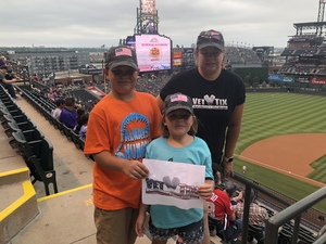 Christin attended Colorado Rockies vs. Seattle Mariners - MLB - Military Appreciation on Jul 15th 2018 via VetTix 