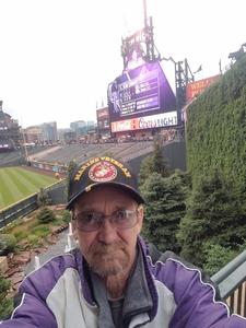 Dan attended Colorado Rockies vs. Seattle Mariners - MLB - Military Appreciation on Jul 15th 2018 via VetTix 