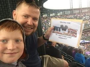 Jonathan attended Colorado Rockies vs. Seattle Mariners - MLB - Military Appreciation on Jul 15th 2018 via VetTix 
