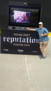 James attended Taylor Swift Reputation Stadium Tour on Jul 22nd 2018 via VetTix 