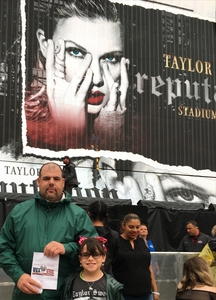 Frank attended Taylor Swift Reputation Stadium Tour on Jul 22nd 2018 via VetTix 