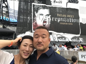 Sihoon attended Taylor Swift Reputation Stadium Tour on Jul 22nd 2018 via VetTix 