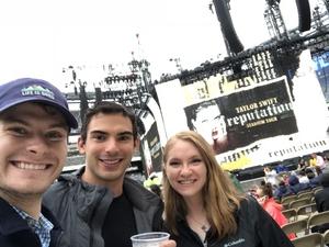 Eric attended Taylor Swift Reputation Stadium Tour on Jul 22nd 2018 via VetTix 
