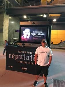 Rito attended Taylor Swift Reputation Stadium Tour on Jul 22nd 2018 via VetTix 