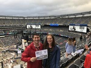 Vinny attended Taylor Swift Reputation Stadium Tour on Jul 22nd 2018 via VetTix 