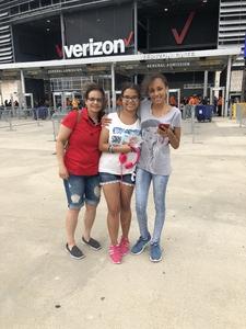 Maria attended Taylor Swift Reputation Stadium Tour on Jul 22nd 2018 via VetTix 