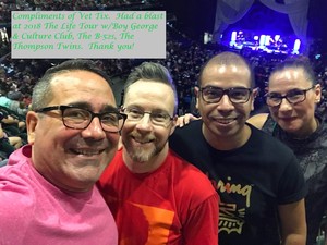 Boy George & Culture Club, the B-52s, & Thompson Twins' Tom Bailey