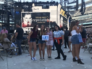 Carissa attended Taylor Swift Reputation Stadium Tour on Jul 20th 2018 via VetTix 