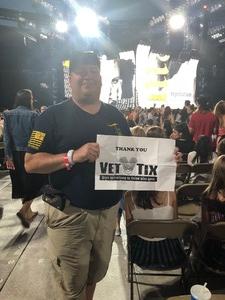 David attended Taylor Swift Reputation Stadium Tour on Jul 20th 2018 via VetTix 