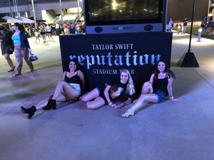 RYAN attended Taylor Swift Reputation Stadium Tour on Jul 20th 2018 via VetTix 