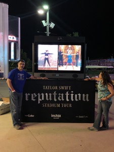LEONARDO attended Taylor Swift Reputation Stadium Tour on Jul 20th 2018 via VetTix 