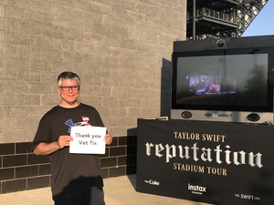 N L attended Taylor Swift Reputation Stadium Tour on Jul 13th 2018 via VetTix 