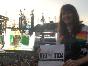 Annie attended Taylor Swift Reputation Stadium Tour on Jul 13th 2018 via VetTix 